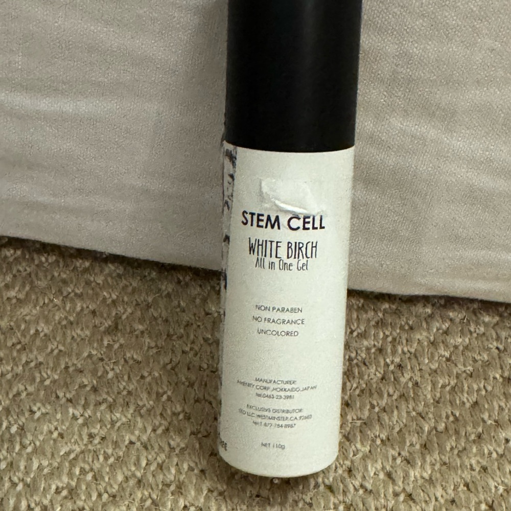 WHITE BIRCH ALL-IN-ONE GEL 110G. New in box.